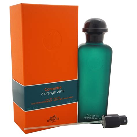 hermes concentre d orange verte 200ml|Hermes orange verte bottle.